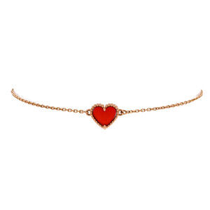 Van Cleef & Arpels Sweet Alhambra Heart Bracelet